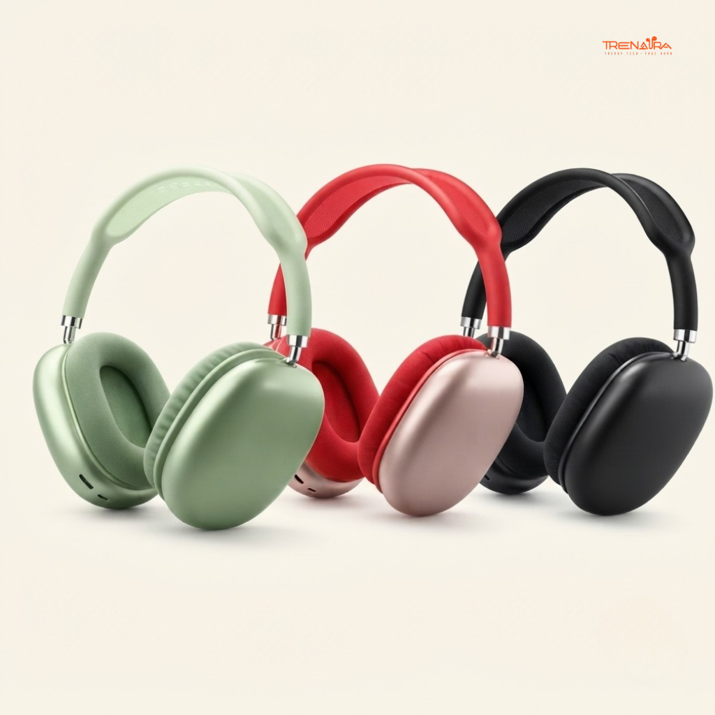 P-9 Headphones Wireless Noise Cancelling Over-Ear Headphones
