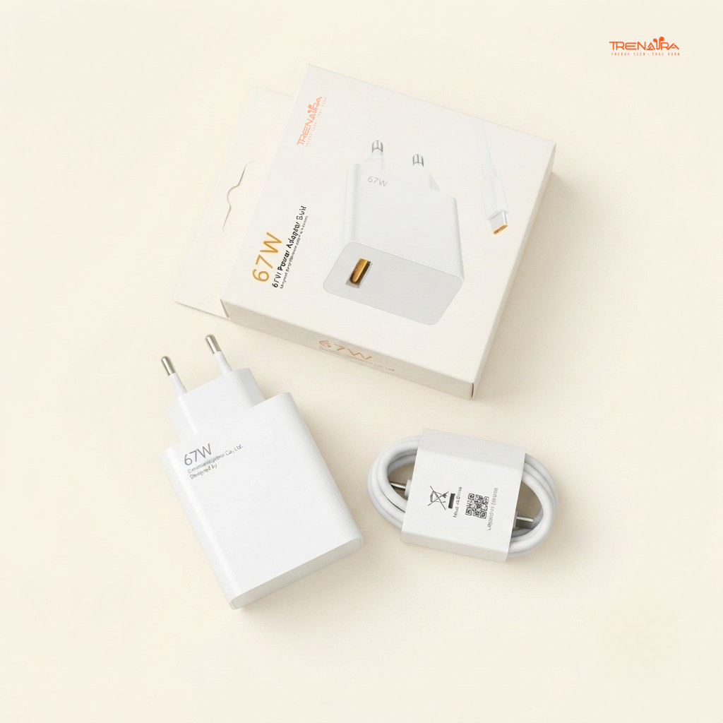 120W Fast Power Adapter with Type-C Cable