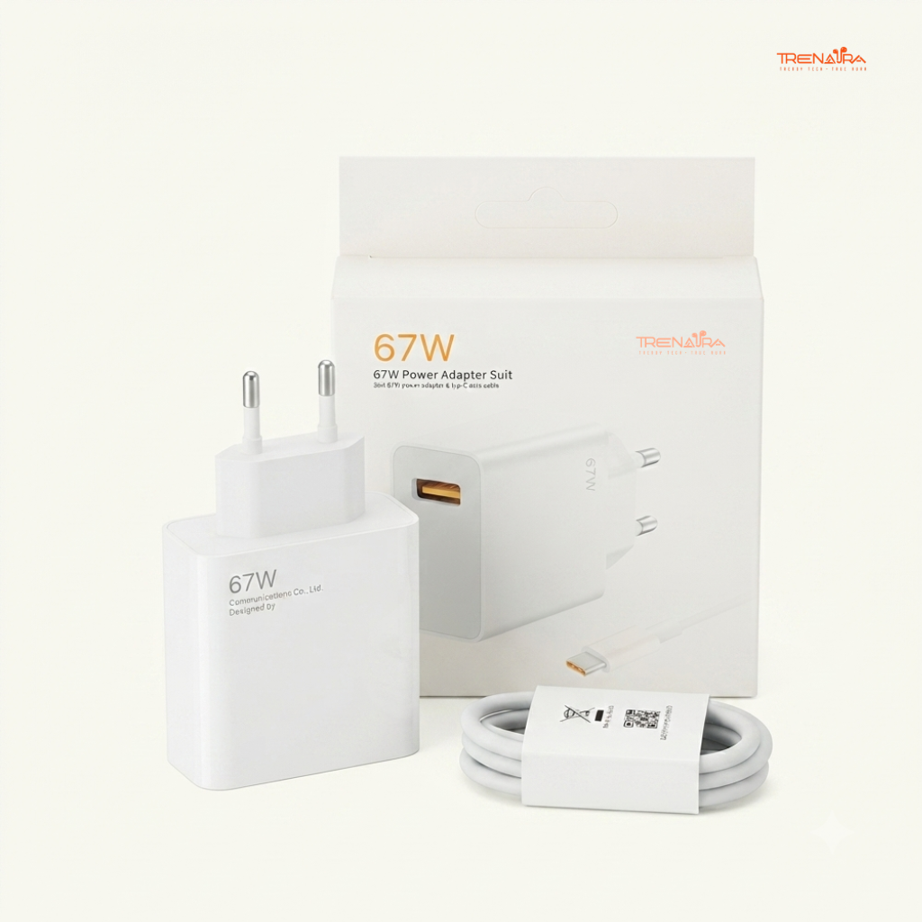 120W Fast Power Adapter with Type-C Cable